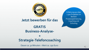 Business-Analyse und Strategie-Coaching